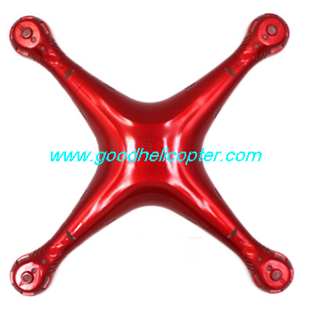 SYMA-X8HC-X8HW-X8HG Quad Copter parts Upper body cover (red color) - Click Image to Close